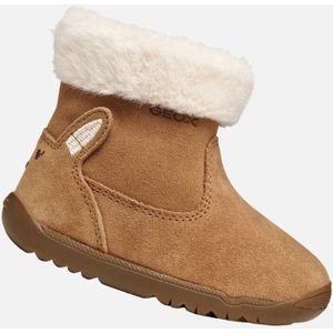 Geox B Macchia Girl First Walker Shoe, Whisky, 19 EU, whisky., 19 EU