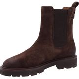 GEOX - Norize - Halfhoge Laarzen - Donkerkastanje - Suède