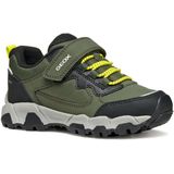 Geox - Magnetar - Sneakers - Marineblauw en Bruin - Waterdicht