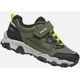 Geox - Magnetar - Sneakers - Marineblauw en Bruin - Waterdicht