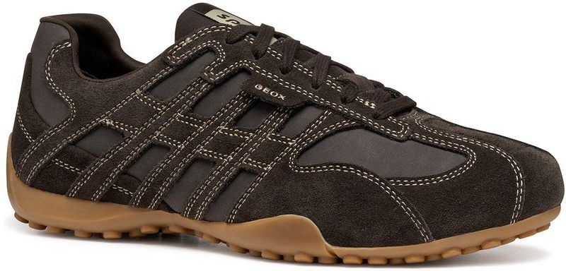 Geox - Snake - Herensneaker - Marineblauw - Suède/Nubuck-look