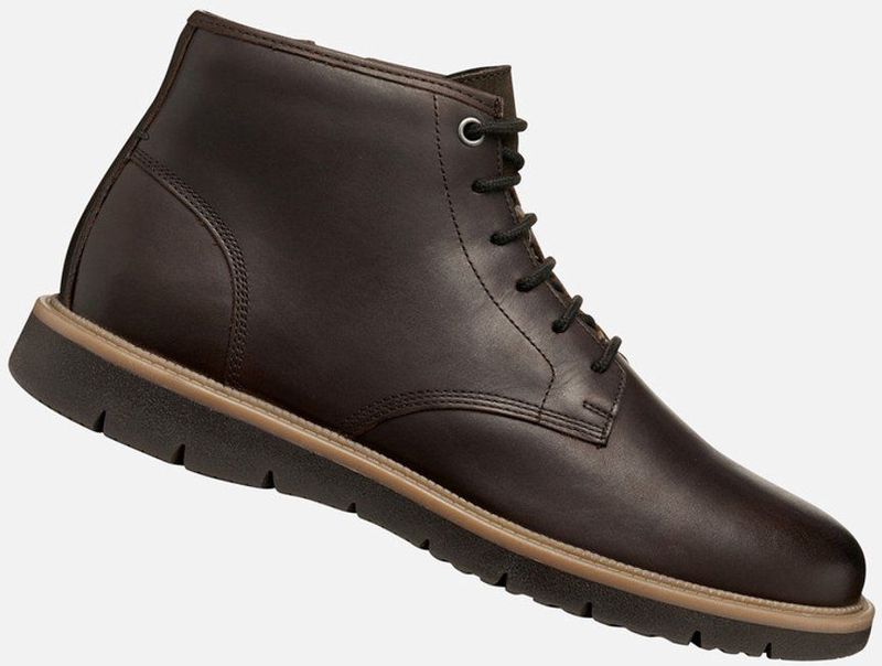 GEOX - Pove - Enkellaars - Donkerbruin