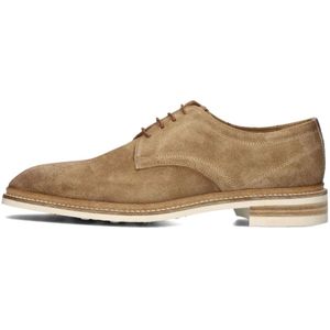 Giorgio - Heren Nette Schoenen - Suède - Zwart - Handgemaakt