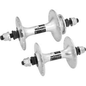 Miche Naafset Pista V + A 36 g mit hohem Flansch Silber
