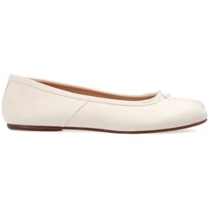 Maison Margiela, Ballerinas Wit, Dames, Maat:37 EU