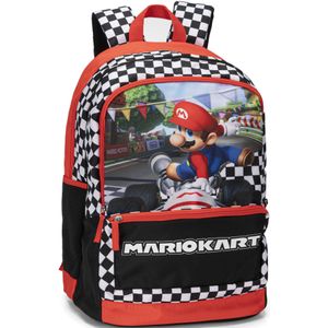 Super Mario Rugzak, Mariokart - 43 x 32 x 23 cm - Polyester