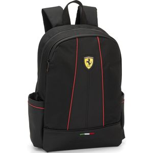 Ferrari – georganiseerde rugzak voor middelbare school, middelbare en basisschool, 2 grote ruimtes in het midden met ritssluiting en verstelbare schouderbanden, voorvak met ritssluiting en zijzakken,