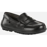 Geox - J NEW FAST BOY - Mocassins - Blauw - Leer