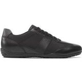 Geox - U Wells A - Sneakers - Zwart - Ademend - Vetersluiting