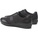 Geox - U Wells A - Sneakers - Zwart - Ademend - Vetersluiting