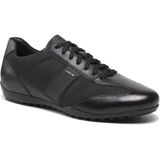 Geox - U Wells A - Sneakers - Zwart - Ademend - Vetersluiting
