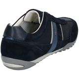 Geox - U WELLS A - Sneakers - Zwart - Leer