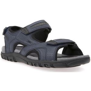 GEOX - STRADA - Sandalen - Marineblauw/Donkergijs - Ademend Design