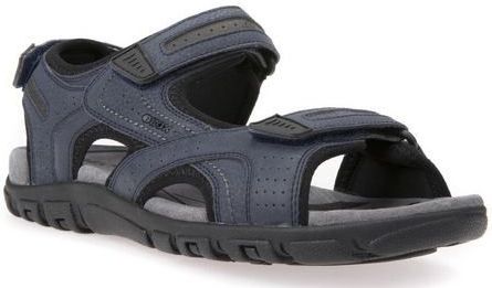 GEOX - STRADA - Sandalen - Marineblauw/Donkergijs - Ademend Design