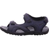 Geox UOMO SANDAL STRADA D SANDALEN heren, Navy Dk Grey, 42 EU