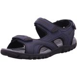 Geox UOMO SANDAL STRADA D SANDALEN heren, Navy Dk Grey, 42 EU