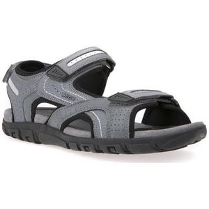 Geox UOMO SANDAL STRADA D SANDALEN heren, Stone Lt Grey, 44 EU