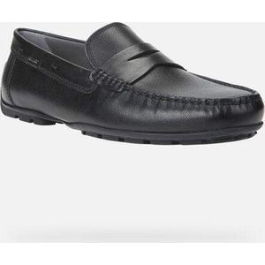 Geox Moner 2 fit Men's Black Loafer Shoe