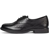 Geox - JR AGATA - Schoenen - Zwart - Leer - Antibacterieel