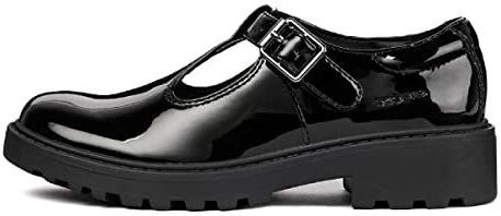 Geox - Casey - Derbie - Zwart - Leer