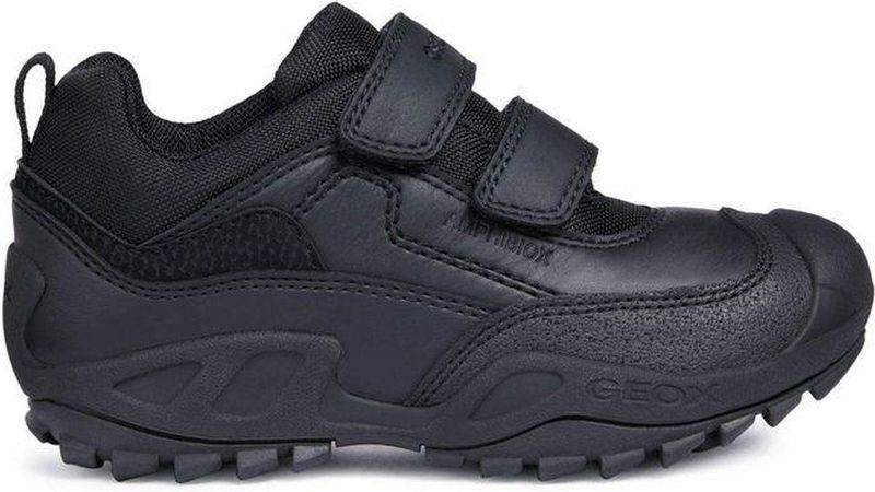 Geox - J NEW SAVAGE BOY - Schoenen - Zwart - Lichtgewicht - Antibacterieel