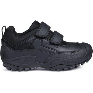 Geox J New Savage Boy B a, sneakers voor jongens, zwart.