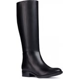 Geox - D Felicity - Laarzen - Zwart - Leer
