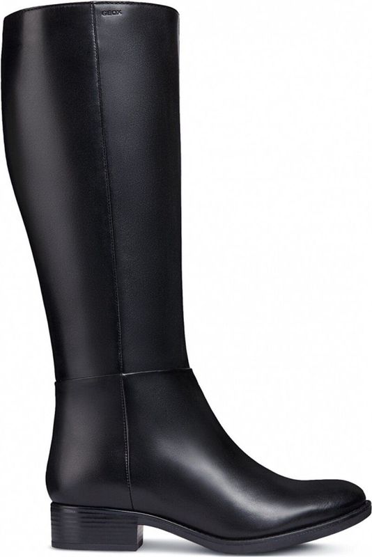 Geox - D Felicity - Laarzen - Zwart - Leer