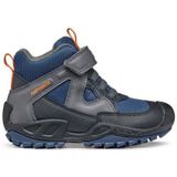 Geox - NEW SAVAGE BOY B ABX - Winterlaarzen - Blauw/grijs - Kinderschoen met Warme Voering