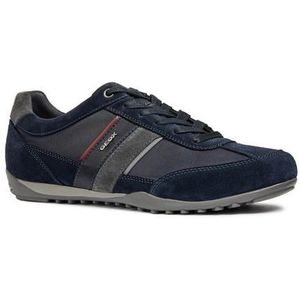 GEOX U Wells Heren Sneakers - Blauw - Maat 42