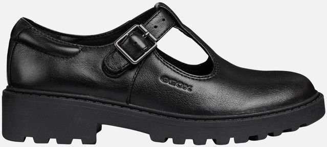 Geox - Casey E - Ballerina's - Zwart