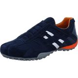 GEOX - SNAKE - Sneakers - Marineblauw - Suède en Mesh