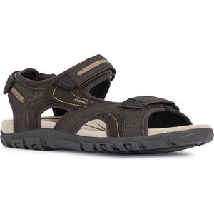 GEOX Heren Strada Sandalen Bruin