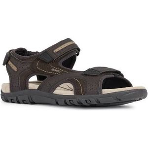 Geox Sandale "UOMO SANDAL STRADA", Sommerschuh, Klettschuh, Outdoorsandale, im Trekking-Look