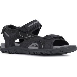 Geox Uomo Strada Sandalen Zwart EU 42 Man