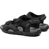 Geox Sandale »UOMO SANDAL STRADA«, Sommerschuh, Klettschuh, Outdoorsandale, im Trekking-Look