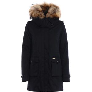 Woolrich Winter jas , Black , Dames , Maat: L