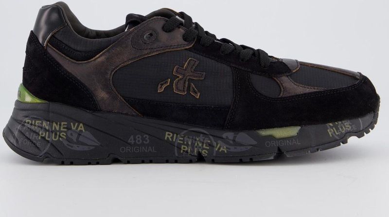 Premiata - MASE - Leren Sneakers - Zwart - Casual