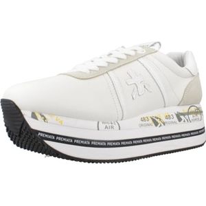 Premiata Hoge Sneakers Beth5603 in Wit , Multicolor , Heren , Maat: 39 EU