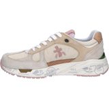 Premiata Leren Dames Sneakers, Modieus en Functioneel , Beige , Dames , Maat: 37 EU