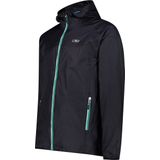 CMP - Regenjas - Waterdicht - Opvouwbaar - Vaste Capuchon - Zwart