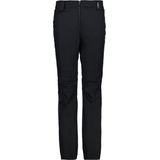 CMP - Dames Skibroek - Zwart - Keperstof - Clima Protect - Waterdicht