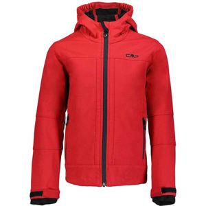 CMP - Hoodie - Kinderen - Zwart - Softshell - Met Capuchon