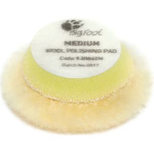 RUPES Wollen Polijstpad - Medium Geel - 40mm - per 4 stuks