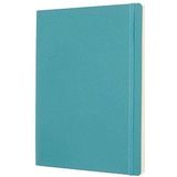 Moleskine Notizbuch Large A5 blanko Softcover riffblau