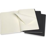 Moleskine Notizheft Cahier XL 19x25cm Punktraster Kartoneinband VE=3 S