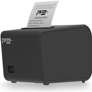 P3L - Thermische Bonprinter - Zwart - USB/Serieel/Ethernet - 200 mm/seconde