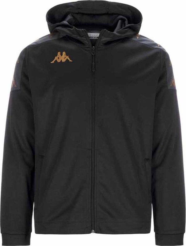 Kappa - Grevolo - Sweatshirt - Zwart - Met Volledige Rits