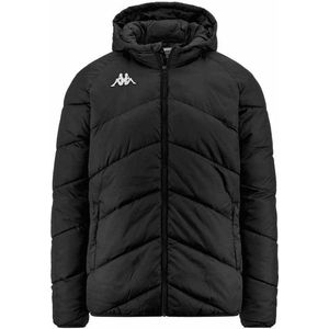 Kappa - Vianetto Jas - Gewatteerde Jas - Zwart - Nylon
