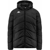 Kappa - Vianetto Jas - Gewatteerde Jas - Zwart - Nylon